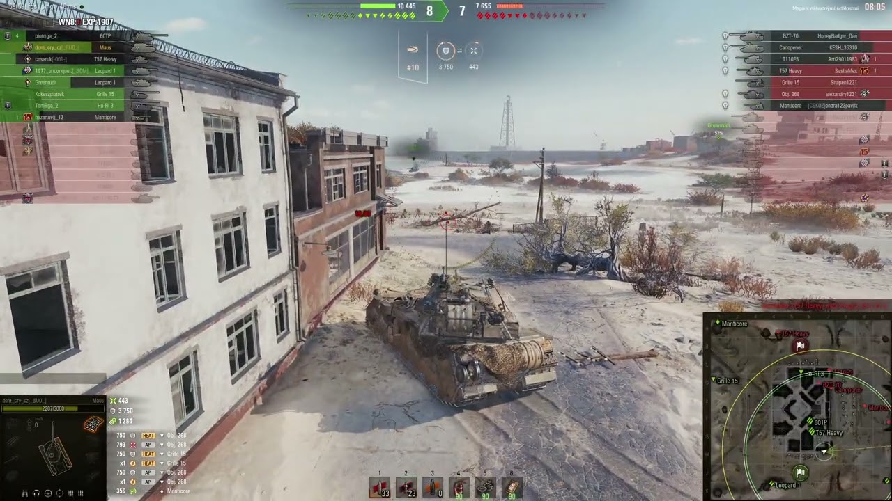 dont cry 54 Maus  dobrá obrana