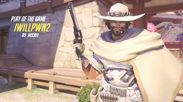 OVERWATCH | Mcree POTG DEFAULT HIGHLIGHT INTRO