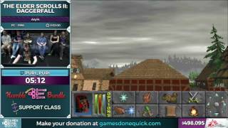The Elder Scrolls II: Daggerfall by Puri_Puri in 0:30:19 - SGDQ2016 - Part 122