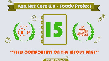 #15 Foody Asp.Net Core 6.0 Project - View Components On The Layout Page