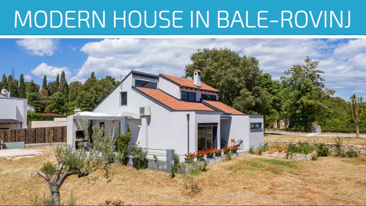 🔵 ROVINJ BALE MODERN HOUSE FOR SALE REAL ESTATE CROATIA ISTRA YouTube