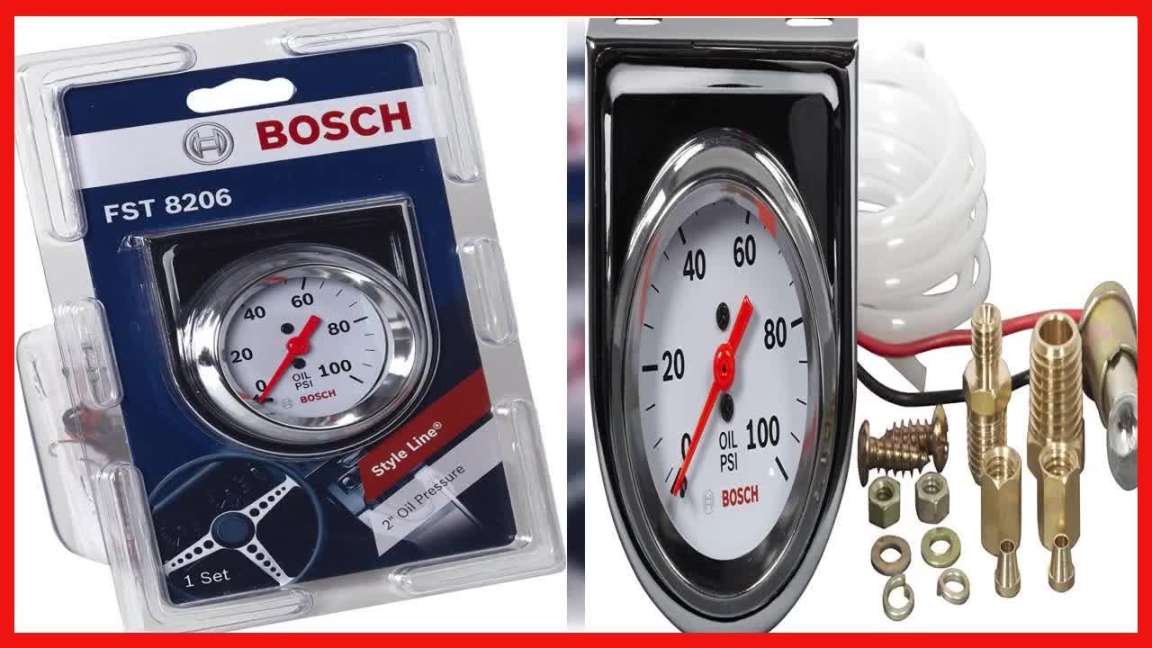 Great product Bosch SP0F000044 Style Line 2" Mechanical Oil Pressure