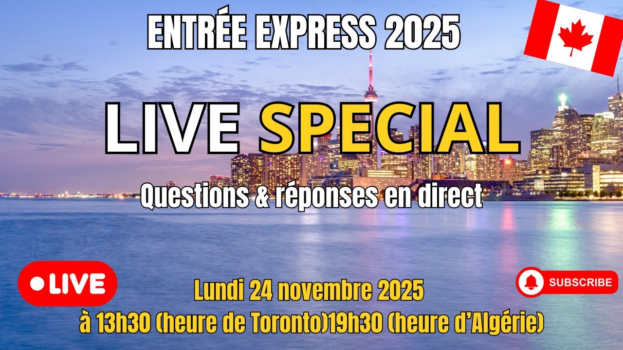 GRAND LIVE – TOUT sur Entrée Express CA