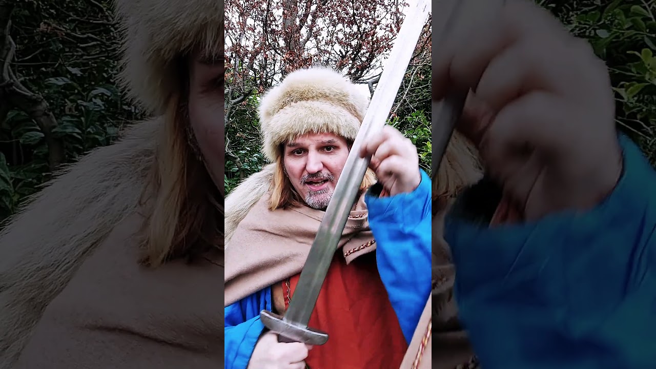 The channel down the middle of the sword isn't a blood groove but a fuller