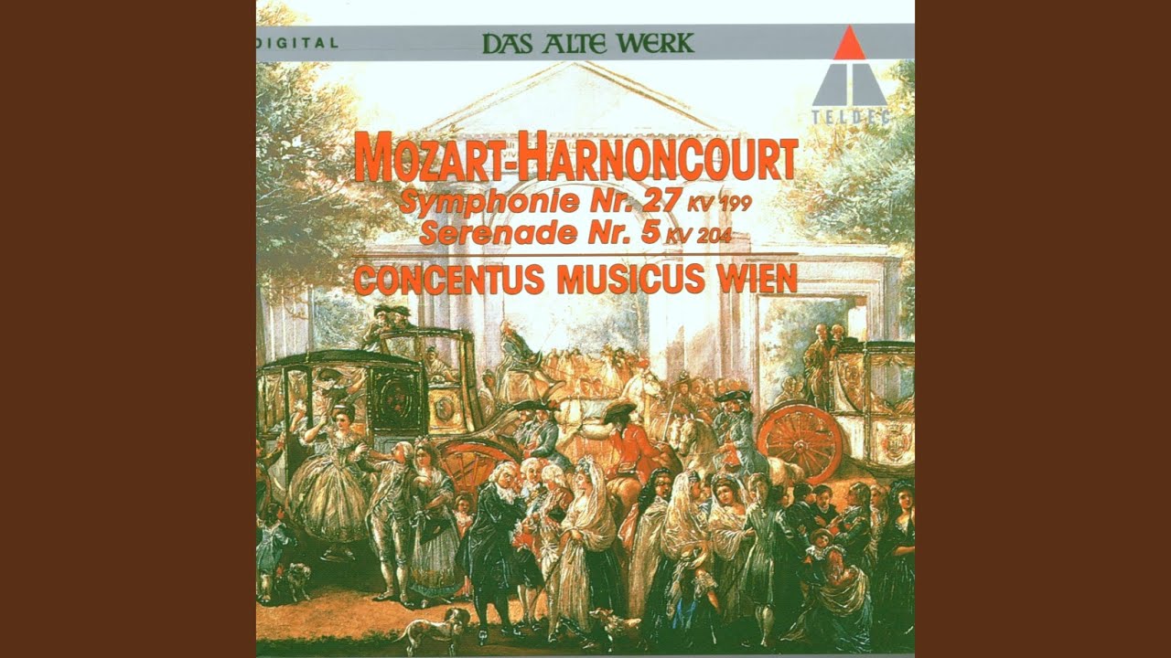 Serenade No. 5 in D Major, K. 204: III. Allegro