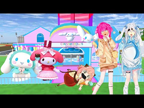 Baru Restoran Cinnamoroll Anya  Spy X Family Diculik My Melody-Sakura Hamil Sakura School Simulator