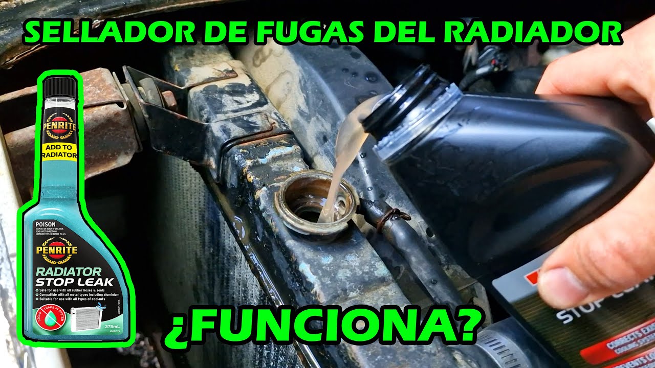 funciona el sellador de fugas? (fuga de anticongelante) 