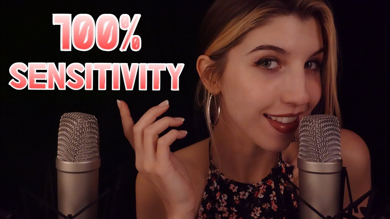 Asmr 100 Sensitivity Mouth Sounds Youtube