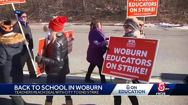Woburn teachers, students heading back to school after strike ends