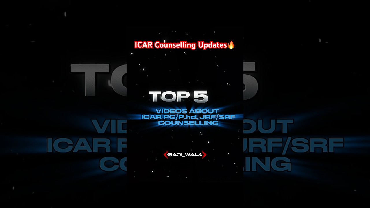 ICAR Counselling Videos 