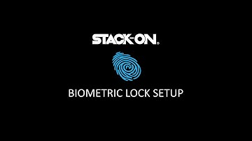 Biometric Lock Programming – Stack-On Personal and Quick Access Safes