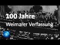 100 Jahre Weimarer Reichsverfassung