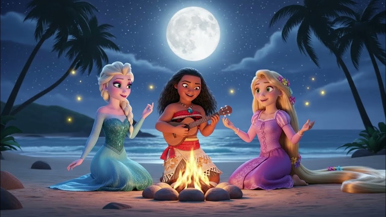 Песня о дружбе Эльзы, Моаны и Рапунцель – Волшебная песенка для детей.