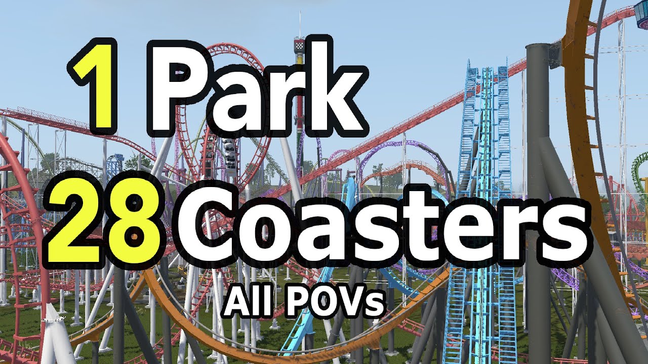 Every Coaster Park - All POVs - NoLimits 2