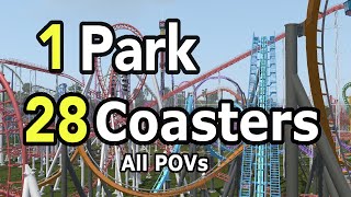 Every Coaster Park - All POVs - NoLimits 2