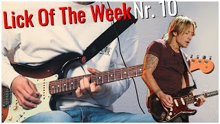 Learn A Country/Blues Style Lick In The Style Of Keith Urban - ,,Lick Of The Week" Nr. 10