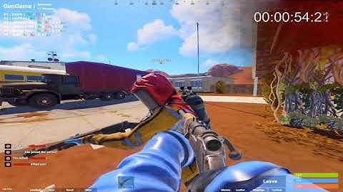 FASTEST GAME OF GUN GAME EVER | UKN GG TRAINING GROUNDS RUST