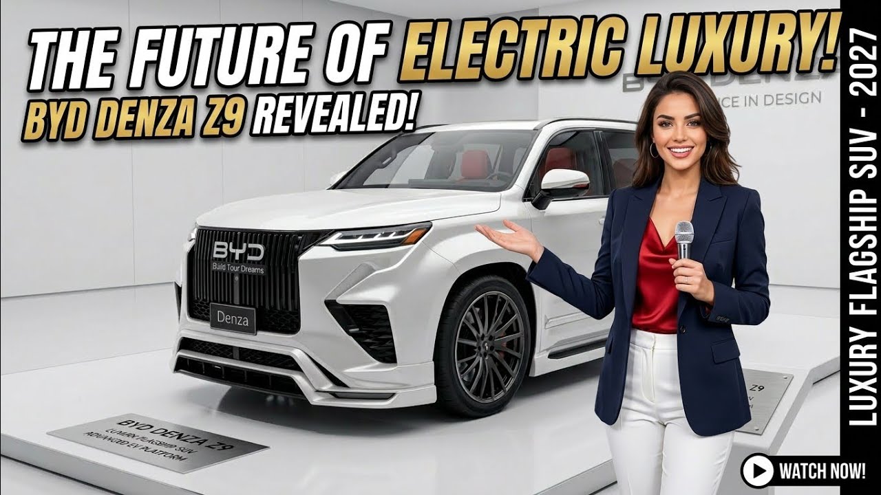 2027 BYD Denza Z9 – The Futuristic Luxury EV That Will Shock