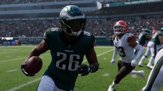 Philadelphia Eagles vs Cleveland Browns - NFL Week 6 2024 Full Game Highlights (Madden 25 Sim)