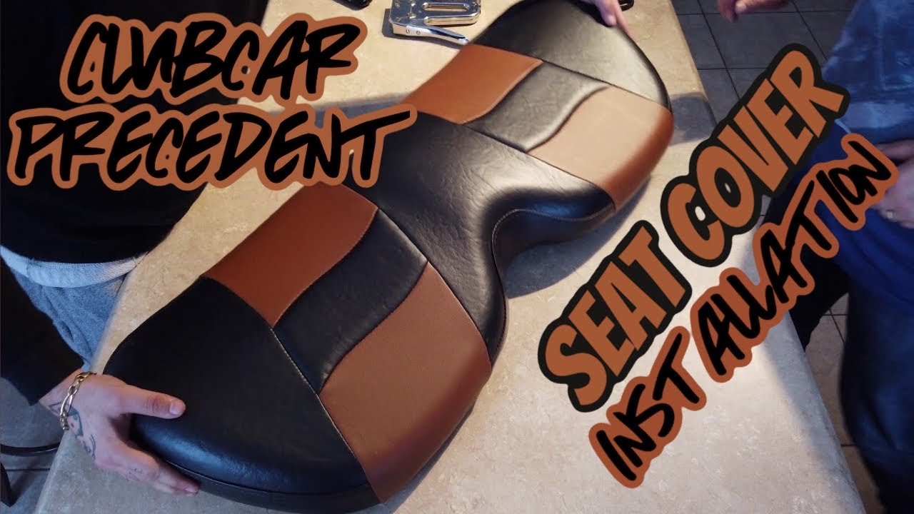 Golf Cart Front Seat Covers Club Car PRECEDENT(Install) YouTube