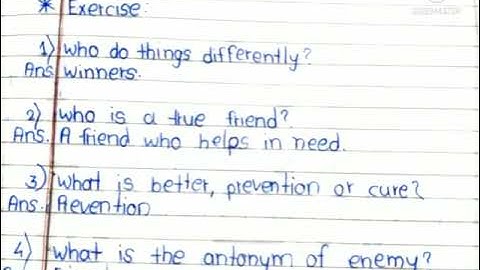 Bridge course 9th. English. Day 16 and 17 . Answers.