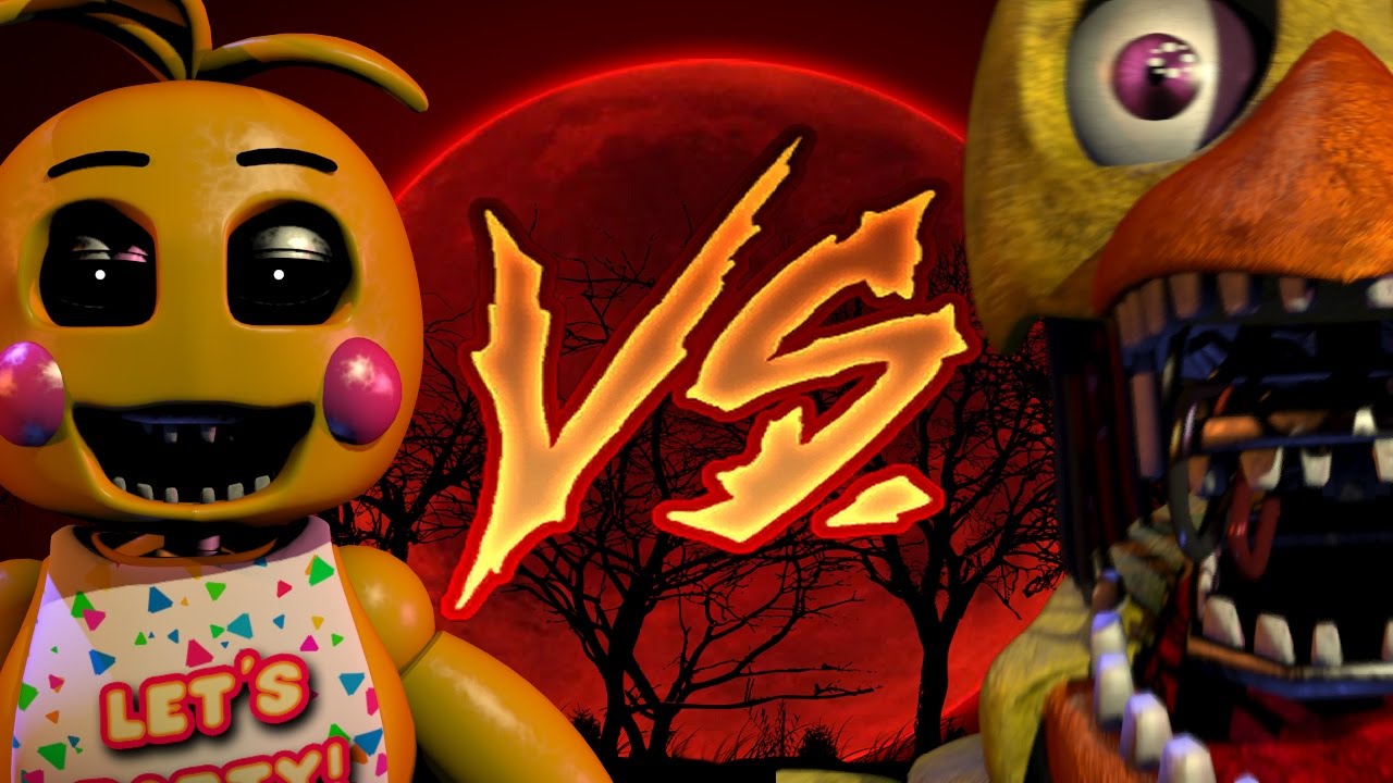 FNaF 2: Toy Chica vs Chica - YouTube