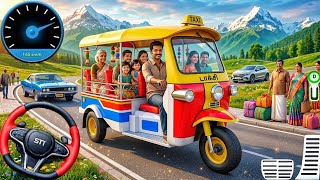 Tuk Tuk Rickshaw Driving Game 3D: Real Auto Rickshaw Driving Simulator Long Driver Android Gameplay screenshot 2
