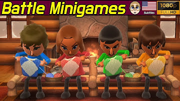 Wii party U - Battle of Minigames (Master CPU, Eng Sub ) Player Alex Vs Araceli Vs Bo-Jia Vs Yuya