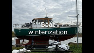 : Nauticat 33 Winterization