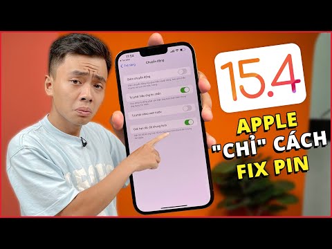 Apple XÁC NHẬN Hao Pin Trên iOS 15.4 Chỉ Luôn Cách Fix – Nhưng Nghe Rất …