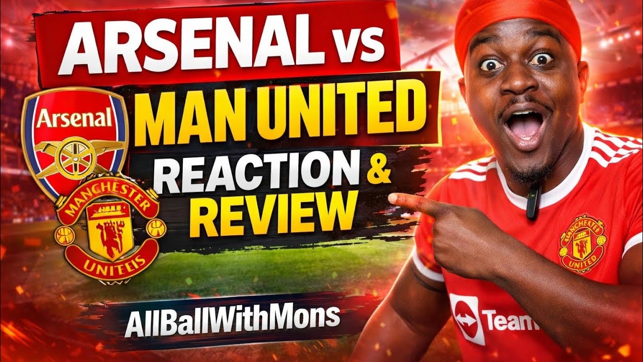 Premier League Arsenal vs Manchester United Reaction & Review. Carrick is cooking!!! 