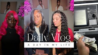 VLOG: A DAY IN MY LIFE AS A HAIRSTYLIST 