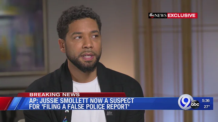 Jussie Smollett now a suspect for filing false police report