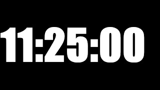 11 HOUR 25 MINUTE TIMER • 685 MINUTE COUNTDOWN TIMER ⏰ LOUD ALARM ⏰