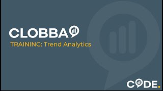 Clobba Training: Trend Analytics