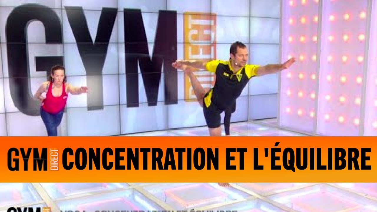TRAVAILLER LA CONCENTRATION ET L'ÉQUILIBRE AVEC LE YOGA - GYM DIRECT
