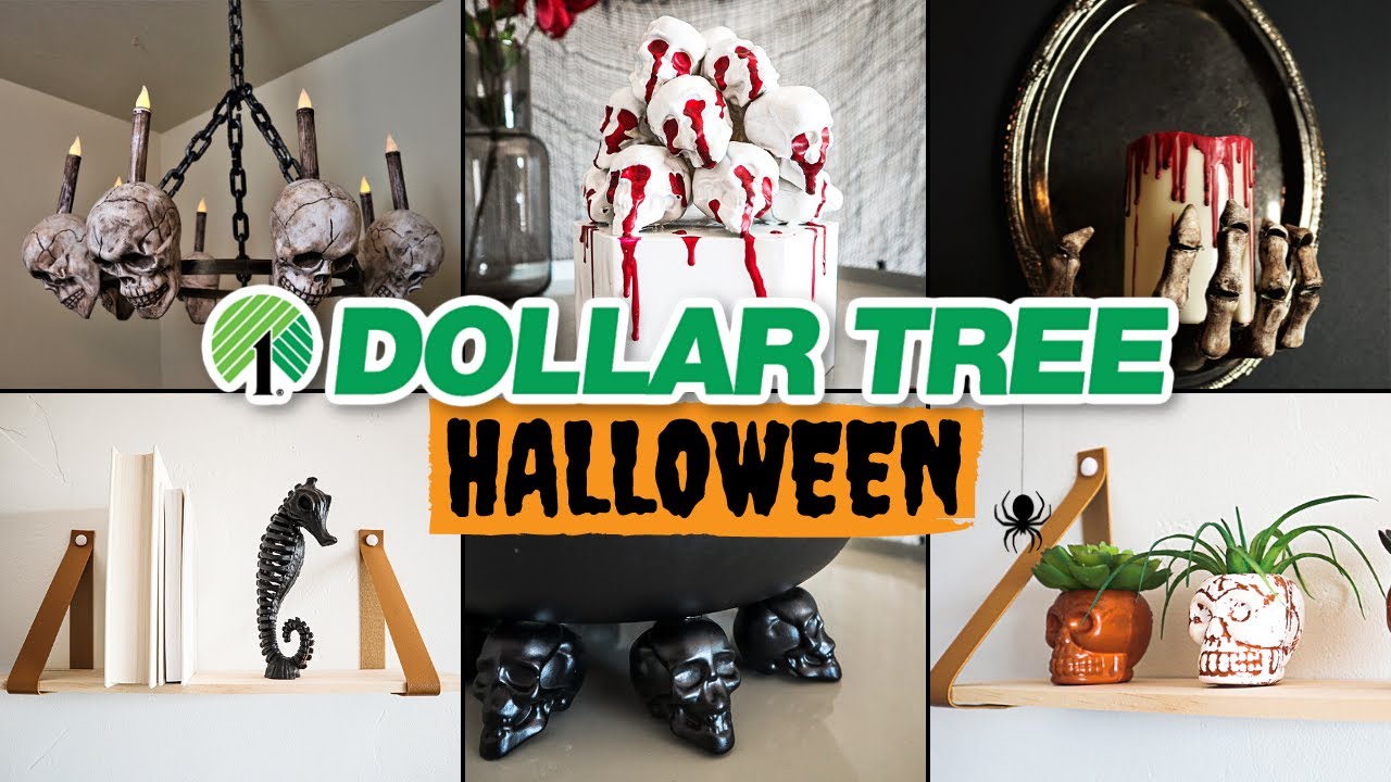 ⭐ 6 MOST BRILLIANT Dollar Store Halloween DIYs | DIY Halloween ...