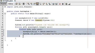 Tutoriales Java - Ingresar valores a Arreglos Multidimencionales DINAMICAMENTE