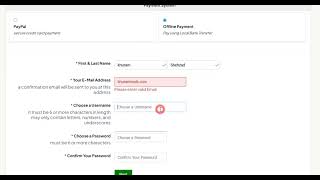 How to sign up on Khuramtools to set up your own login details?