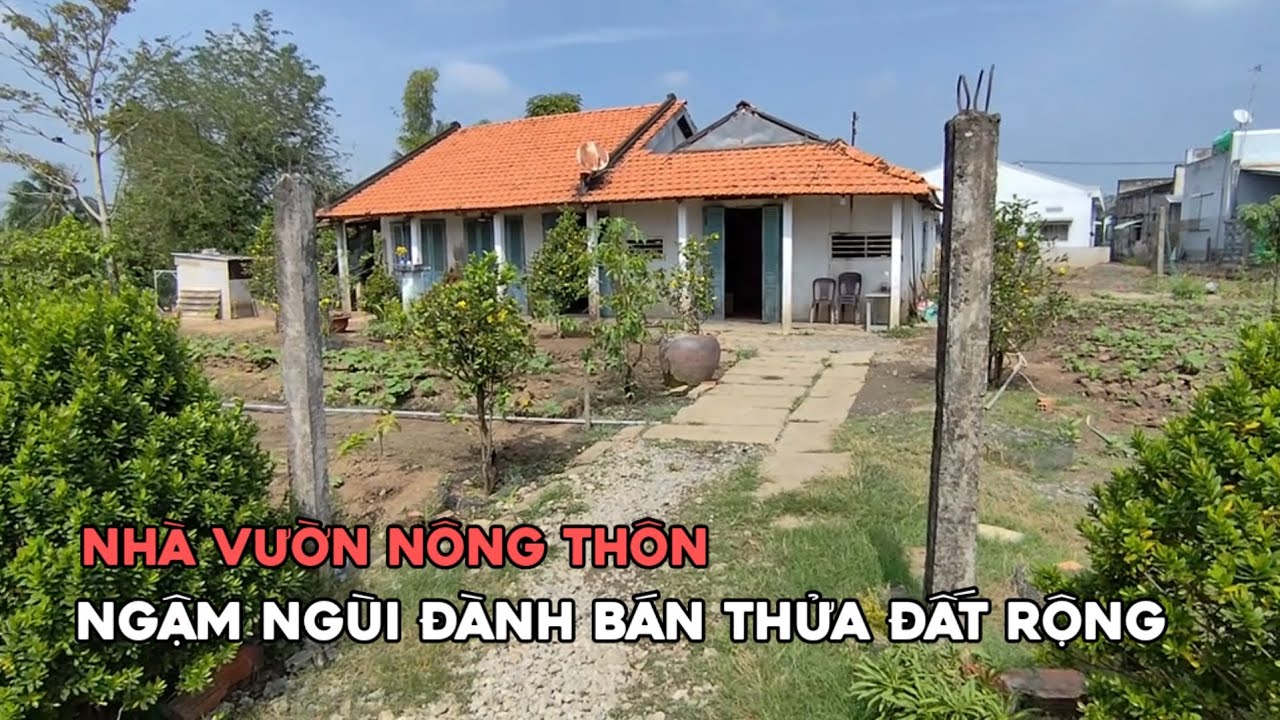 Ms 1001 Nhà vườn nông thôn ở Gò Công Tây 