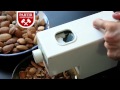 Máquina para partir almendras eléctrica