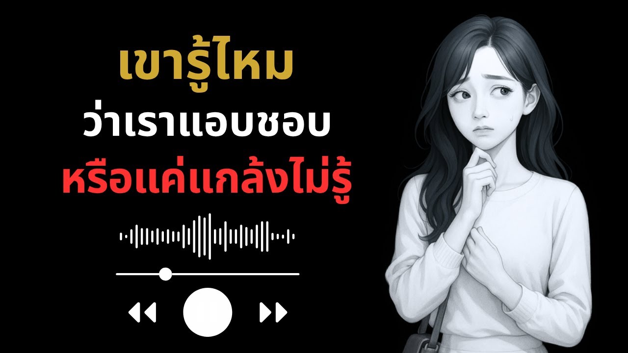 เขารู้ไหม…ว่าเราแอบชอบ…หรือแค่แกล้งไม่รู้ 🤔❤️