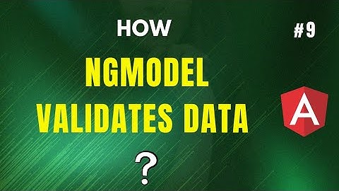 Template form validation in angular: Basic version