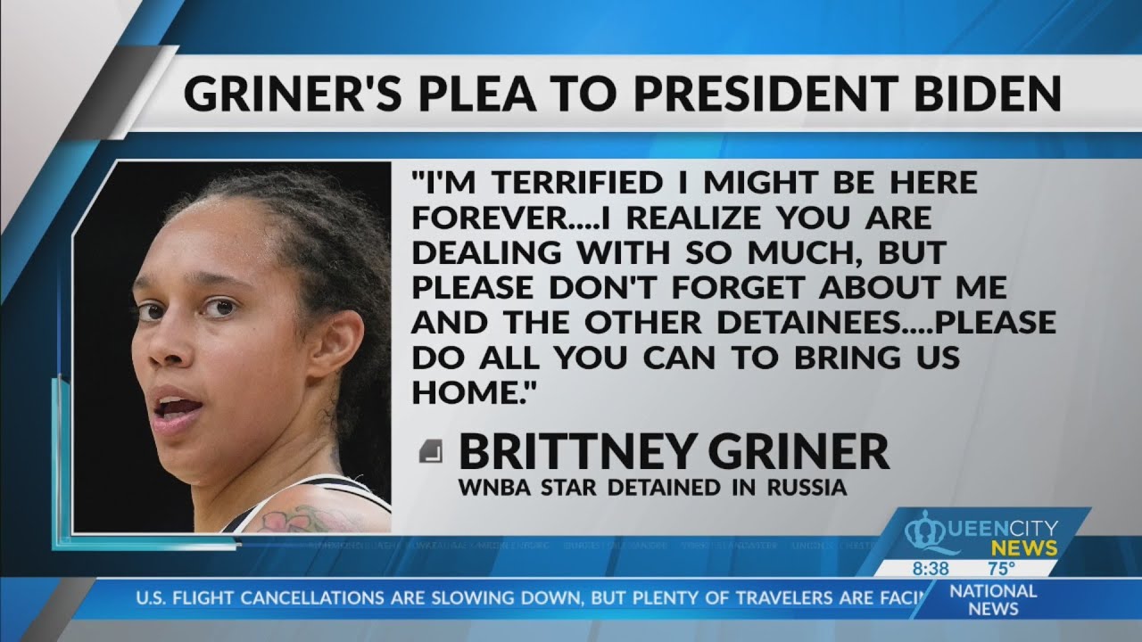 Brittney Griner sends letter to Biden pleading for help YouTube