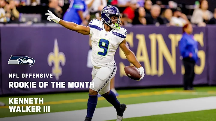 Best Plays of October From Offensive Rookie of the Month Kenneth Walker III!