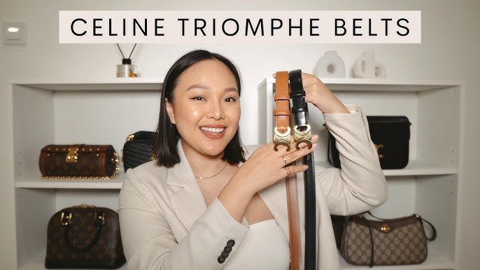 CELINE triomphe shoulde handbag review #handbag #celine #handbagtikto, celine  triomphe bag