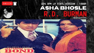 Main Hoon Lily | Asha Bhosle | BOND 303 (1985) | R.D. Burman | Gulshan Bawra | VINYL RIP