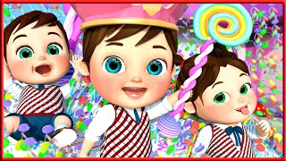 Dessert Song for Children | Johnny and his Sister Family time | Banana Cartoon 3D Nursery Rhymes