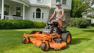 Mowing With The Scag VRide 2