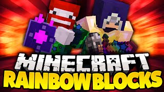 HYPER BAZOOKA & RAY GUN - MINECRAFT LUCKY RAINBOW BLOCK screenshot 5